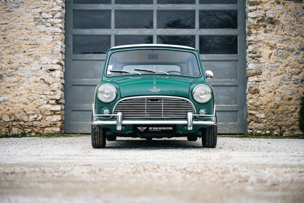 Austin Mini Cooper S mk1 1071 Almond Green 1964 à vendre occasion My Mini Revolution Paris