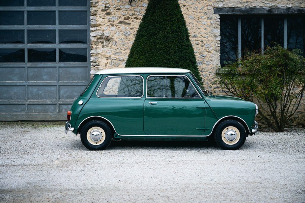 Austin Mini Cooper S mk1 1071 Almond Green 1964 à vendre occasion My Mini Revolution Paris