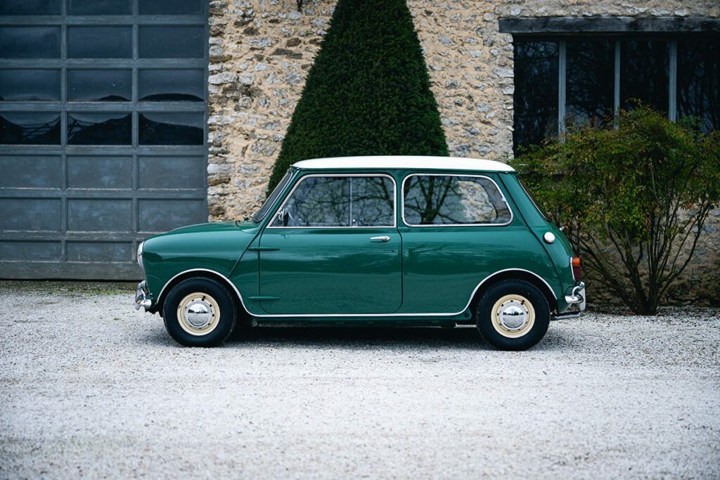 Austin Mini Cooper S mk1 1071 Almond Green 1964 à vendre occasion My Mini Revolution Paris