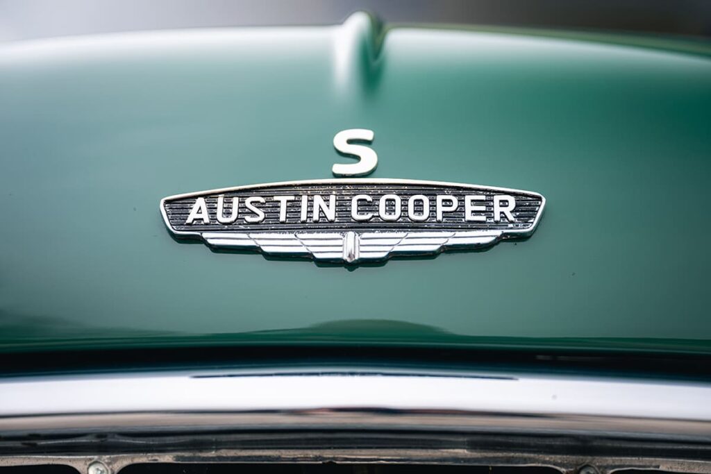 Austin Mini Cooper S mk1 1071 Almond Green 1964 à vendre occasion My Mini Revolution Paris