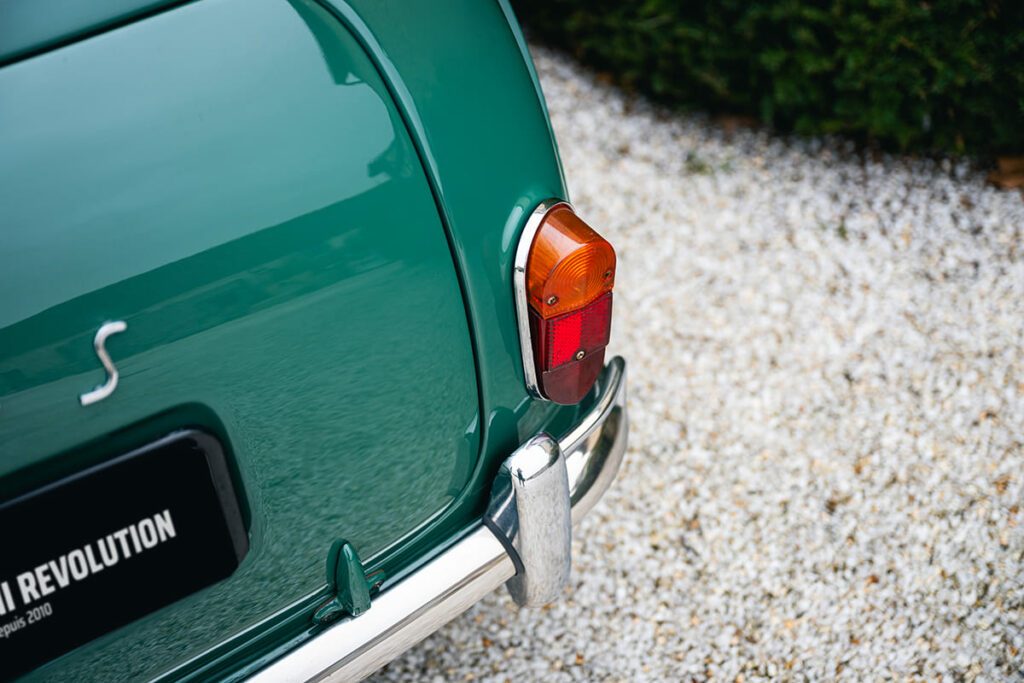 Austin Mini Cooper S mk1 1071 Almond Green 1964 à vendre occasion My Mini Revolution Paris