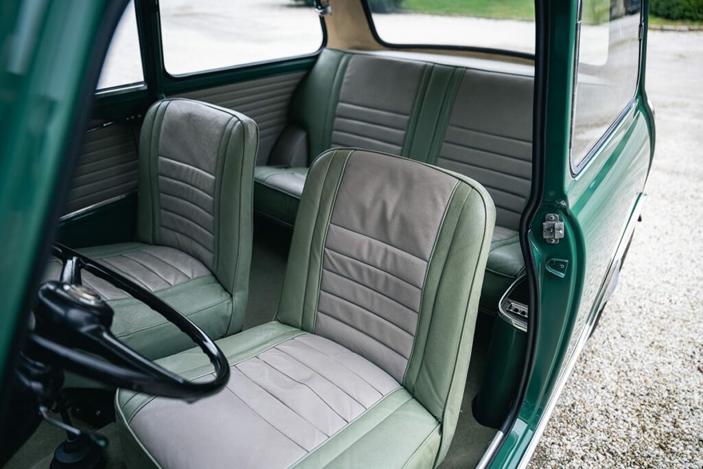 Austin Mini Cooper S mk1 1071 Almond Green 1964 à vendre occasion My Mini Revolution Paris