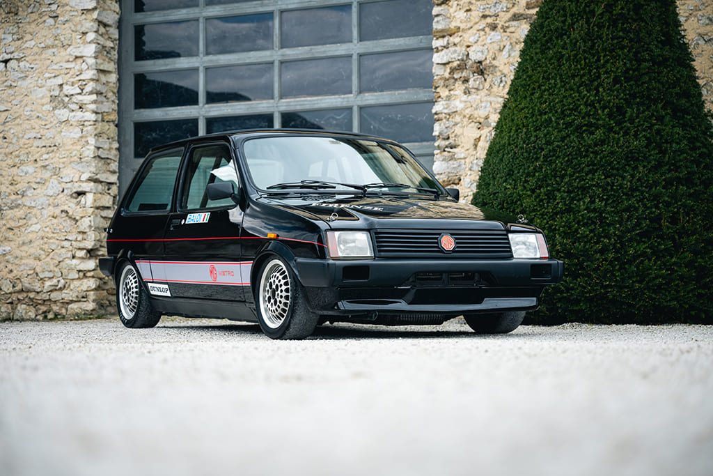 MG Metro Challenge track rally circuit VHRS VHC 1983 black for sale used My Mini Revolution Paris