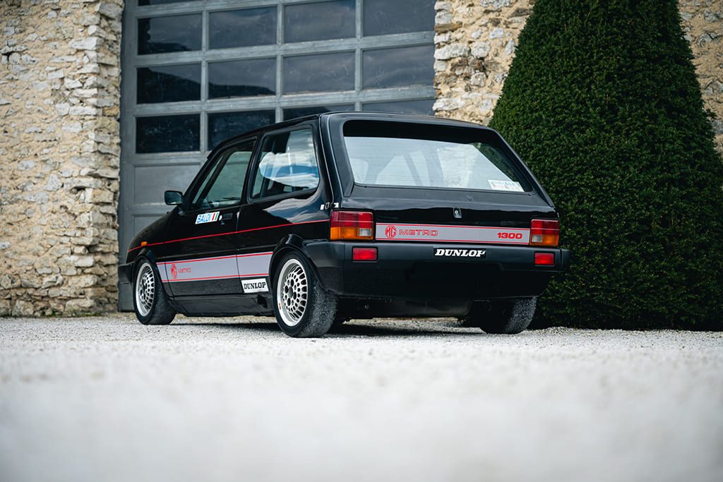 MG Metro Challenge track rally circuit VHRS VHC 1983 black for sale used My Mini Revolution Paris
