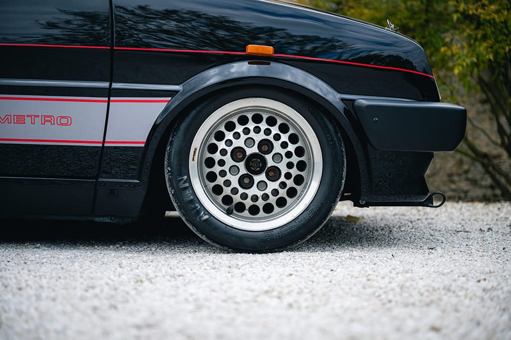 MG Metro Challenge track rally circuit VHRS VHC 1983 black for sale used My Mini Revolution Paris