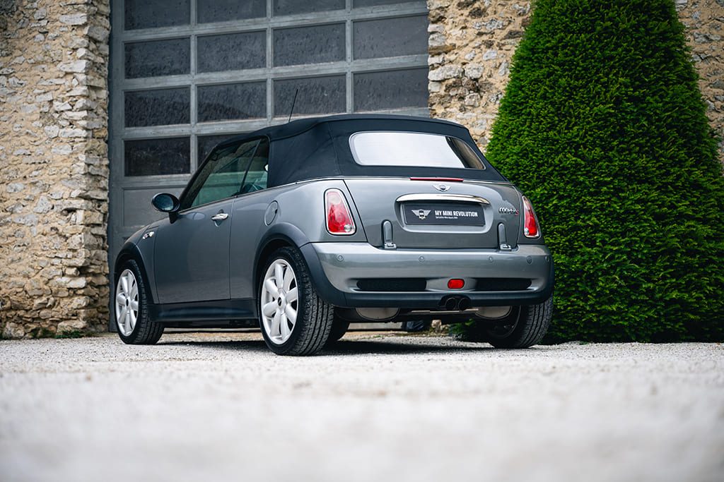 Mini Cooper S JCW John Cooper Works Cabriolet factory R52 R53 gray for sale used My Mini Revolution Paris