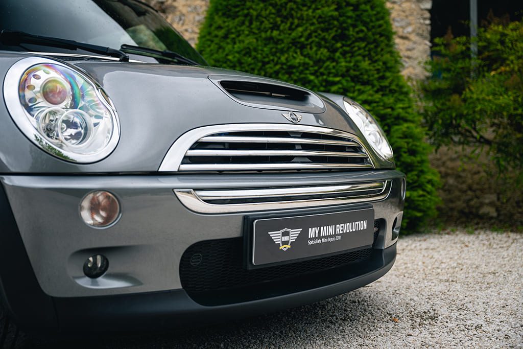 Mini Cooper S JCW John Cooper Works Cabriolet factory R52 R53 gray for sale used My Mini Revolution Paris