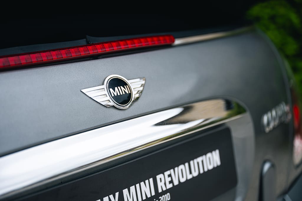 Mini Cooper S JCW John Cooper Works Cabriolet factory R52 R53 gray for sale used My Mini Revolution Paris