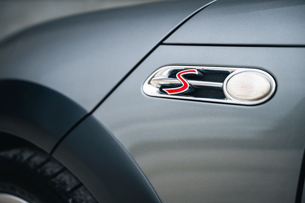 Mini Cooper S JCW John Cooper Works Cabriolet factory R52 R53 gray for sale used My Mini Revolution Paris