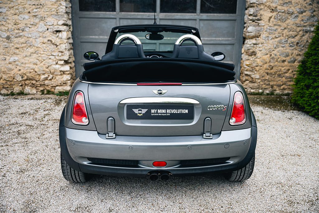 Mini Cooper S JCW John Cooper Works Cabriolet factory R52 R53 gray for sale used My Mini Revolution Paris