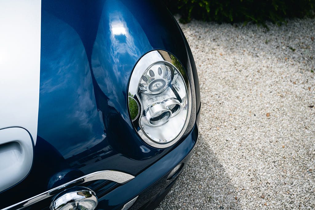 Mini Cooper S Checkmate John Cooper Works JCW Hatch R53 210hp blue for sale used My Mini Revolution Paris