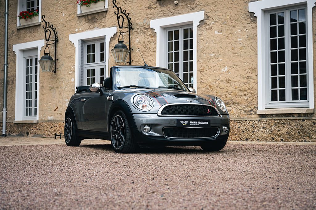 Mini Cooper S R56 R57 used gray convertible for sale My Mini Revolution Paris
