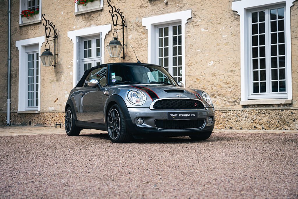 Mini Cooper S R56 R57 used gray convertible for sale My Mini Revolution Paris
