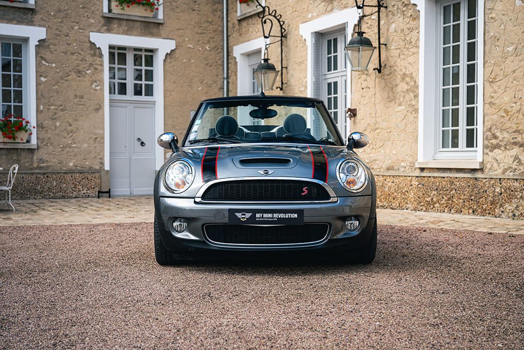 Mini Cooper S R56 R57 used gray convertible for sale My Mini Revolution Paris