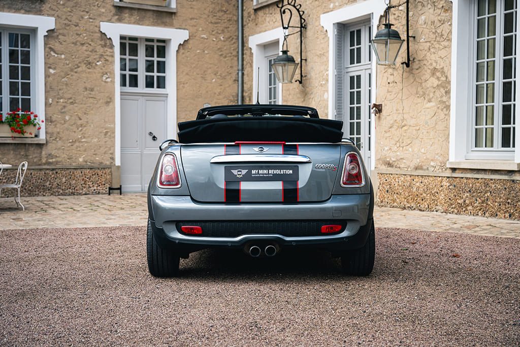 Mini Cooper S R56 R57 used gray convertible for sale My Mini Revolution Paris