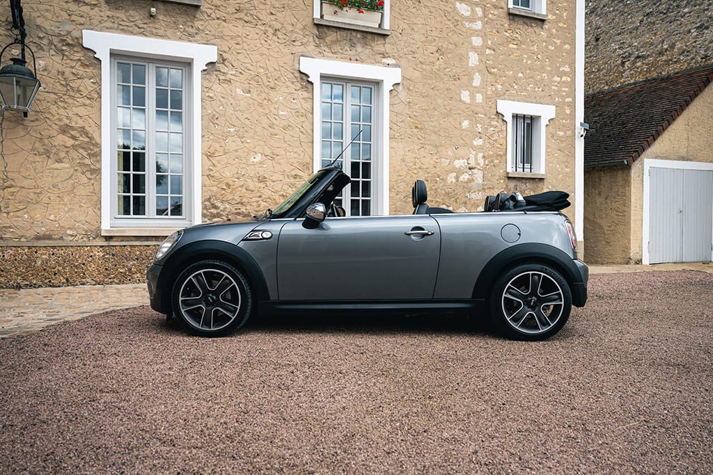 Mini Cooper S R56 R57 used gray convertible for sale My Mini Revolution Paris