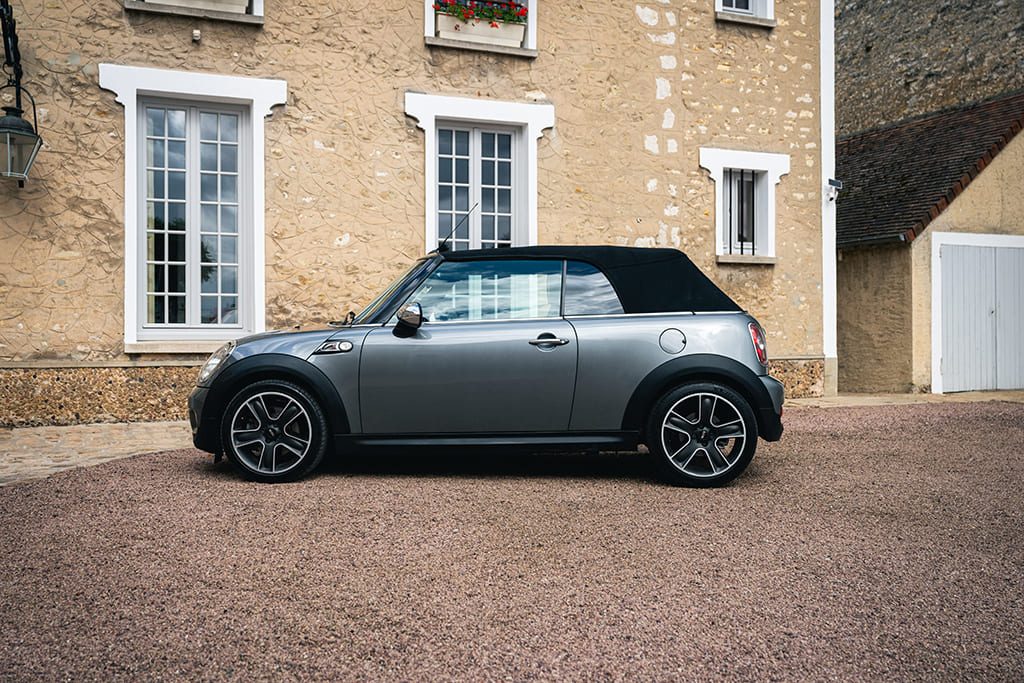 Mini Cooper S R56 R57 used gray convertible for sale My Mini Revolution Paris