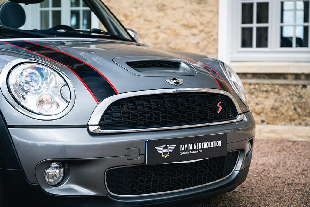 Mini Cooper S R56 R57 used gray convertible for sale My Mini Revolution Paris
