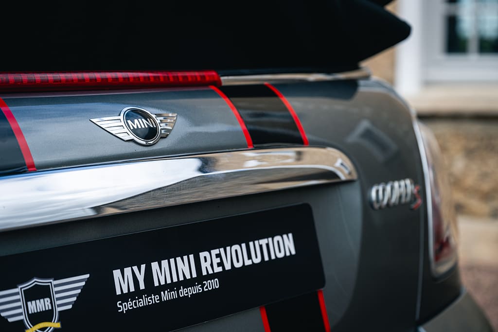 Mini Cooper S R56 R57 used gray convertible for sale My Mini Revolution Paris