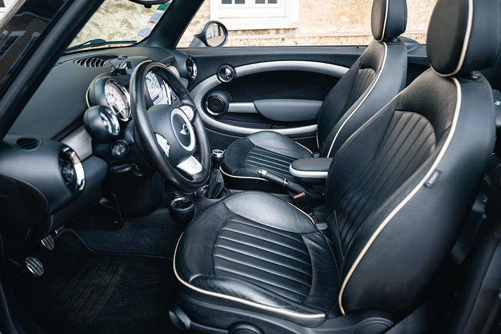 Mini Cooper S R56 R57 used gray convertible for sale My Mini Revolution Paris