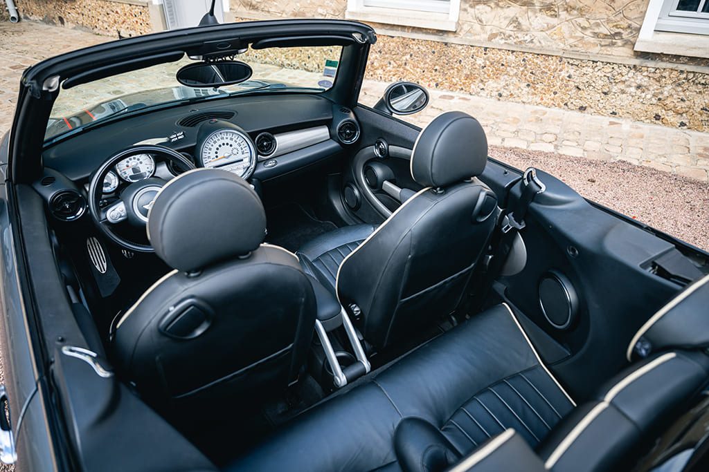 Mini Cooper S R56 R57 used gray convertible for sale My Mini Revolution Paris