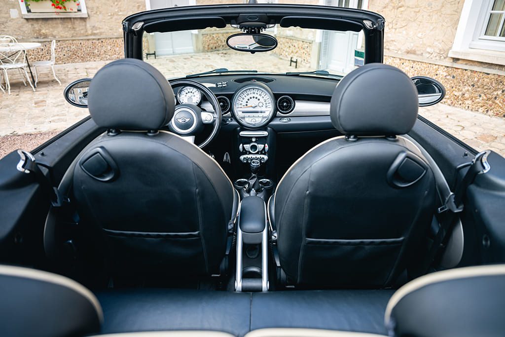 Mini Cooper S R56 R57 used gray convertible for sale My Mini Revolution Paris