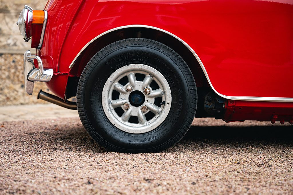Mini Cooper S mk1 1275cc 1966 Red Tartan Red My Mini Revolution car for sale used Paris
