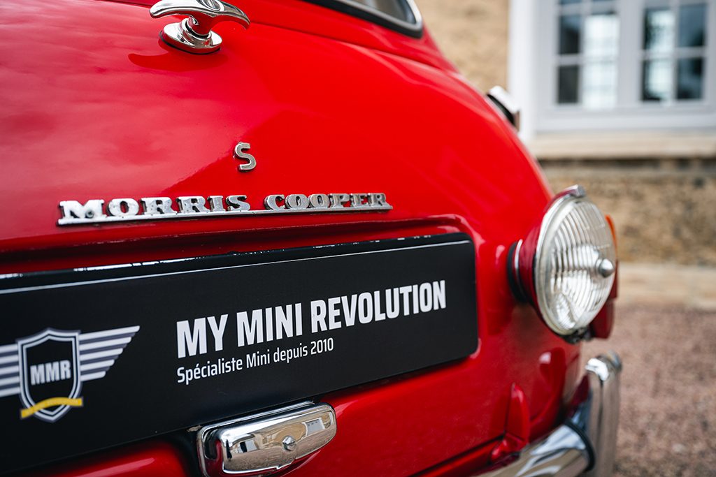 Mini Cooper S mk1 1275cc 1966 Red Tartan Red My Mini Revolution car for sale used Paris
