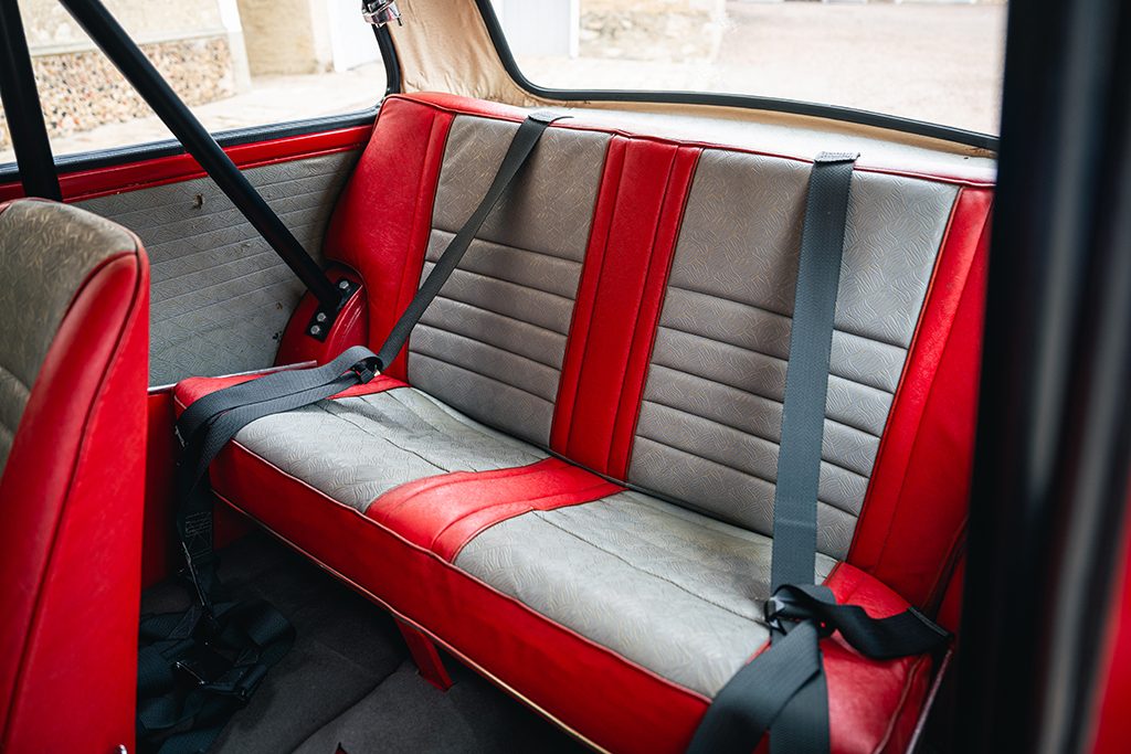 Mini Cooper S mk1 1275cc 1966 Red Tartan Red My Mini Revolution car for sale used Paris