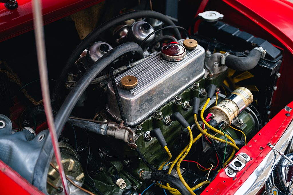 Mini Cooper S mk1 1275cc 1966 Red Tartan Red My Mini Revolution car for sale used Paris