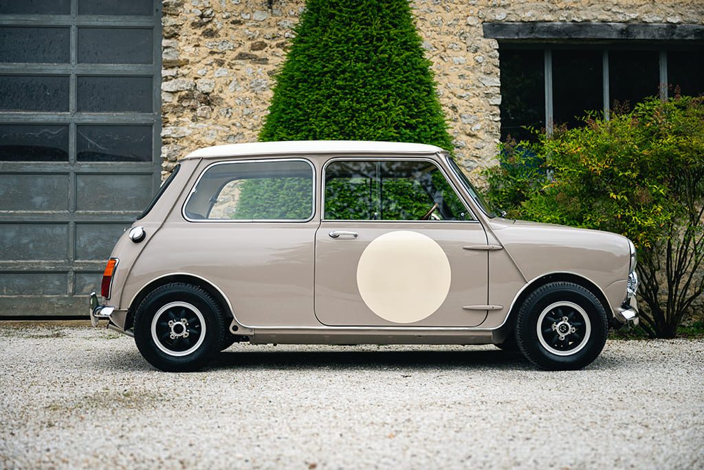 Mini Cooper S mk2 1969 sand beige for sale used My Mini Revolution Paris