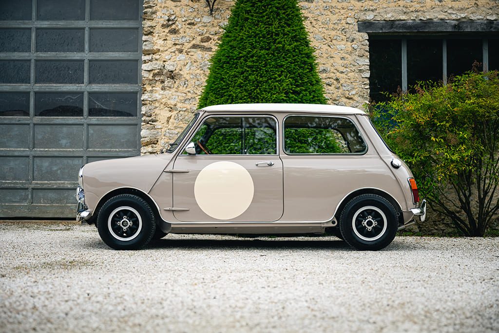 Mini Cooper S mk2 1969 sand beige for sale used My Mini Revolution Paris