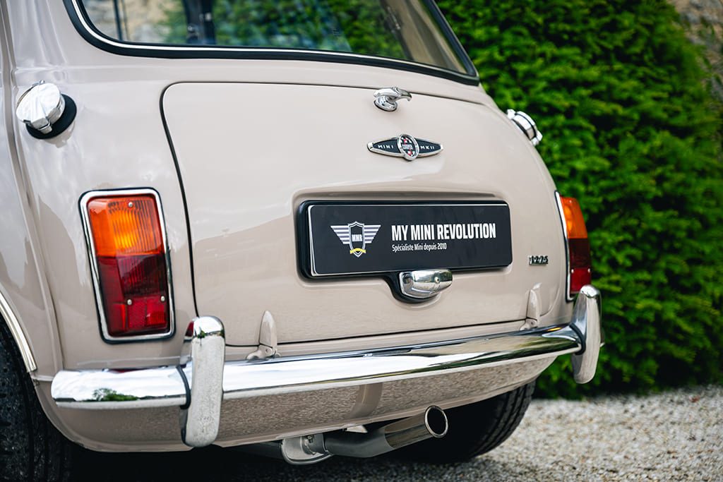 Mini Cooper S mk2 1969 sand beige for sale used My Mini Revolution Paris
