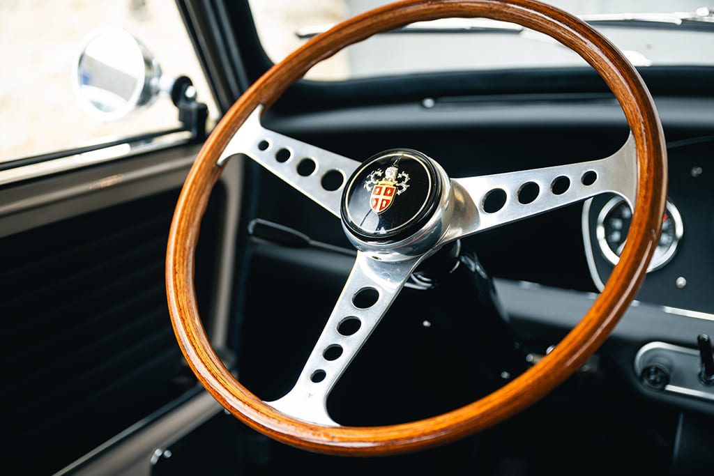 Mini Cooper S mk2 1969 sand beige for sale used My Mini Revolution Paris