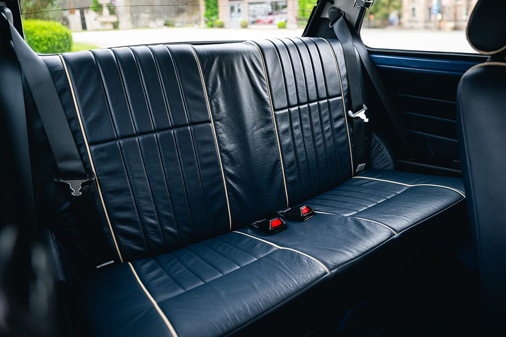 Mini MPI 40th Anniversary Island Blue RHD 1999 for sale used My Mini Revolution Paris