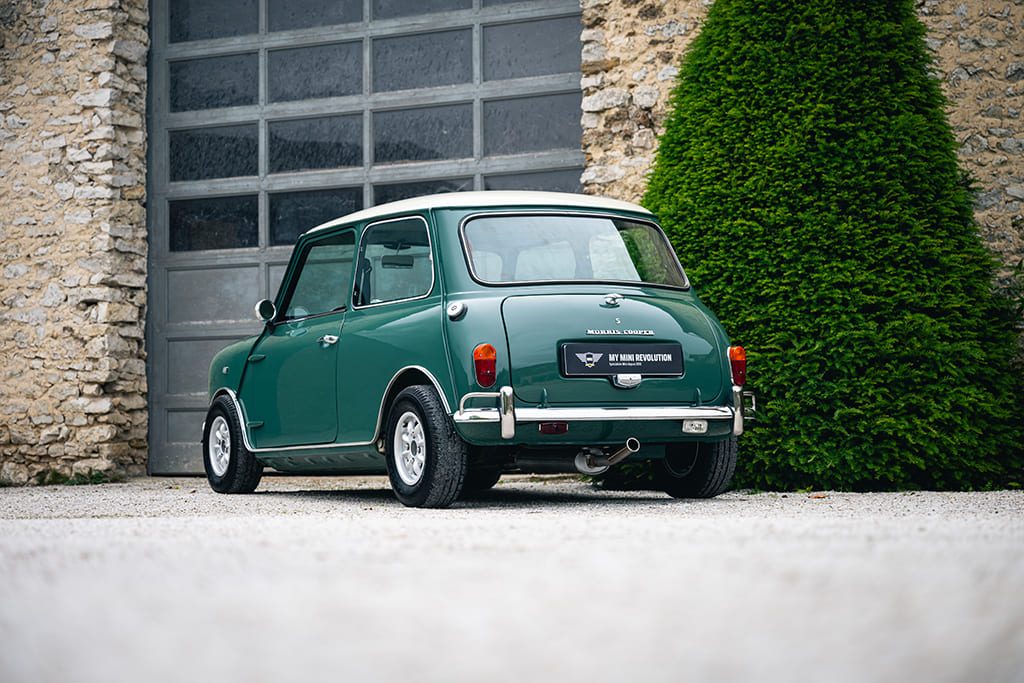 Mini MPI Replica Cooper S mk1 almond green 2000 for sale used My Mini Revolution Paris