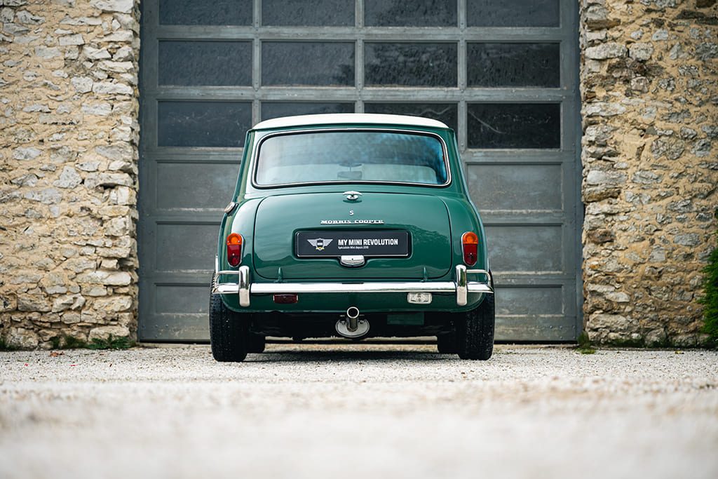 Mini MPI Replica Cooper S mk1 almond green 2000 for sale used My Mini Revolution Paris