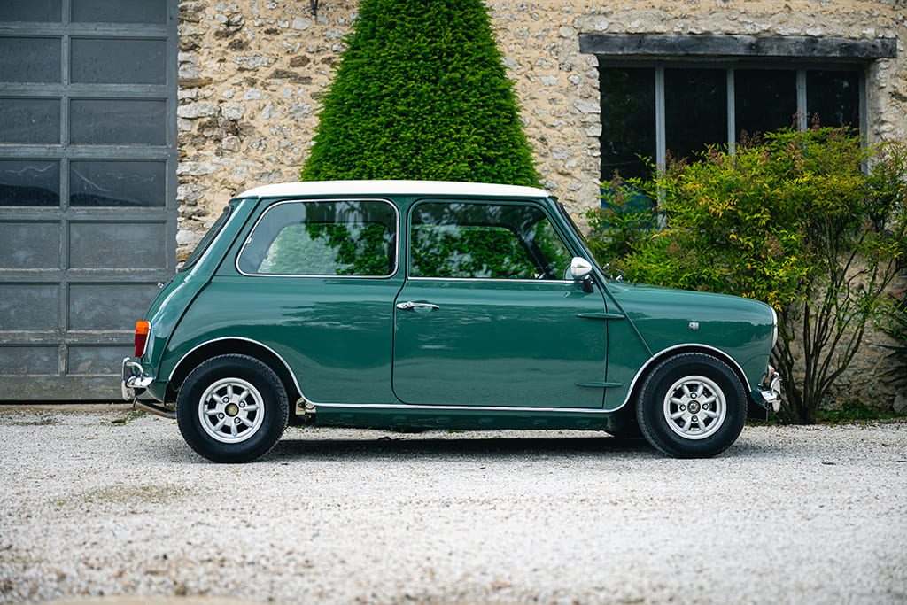 Mini MPI Replica Cooper S mk1 almond green 2000 for sale used My Mini Revolution Paris