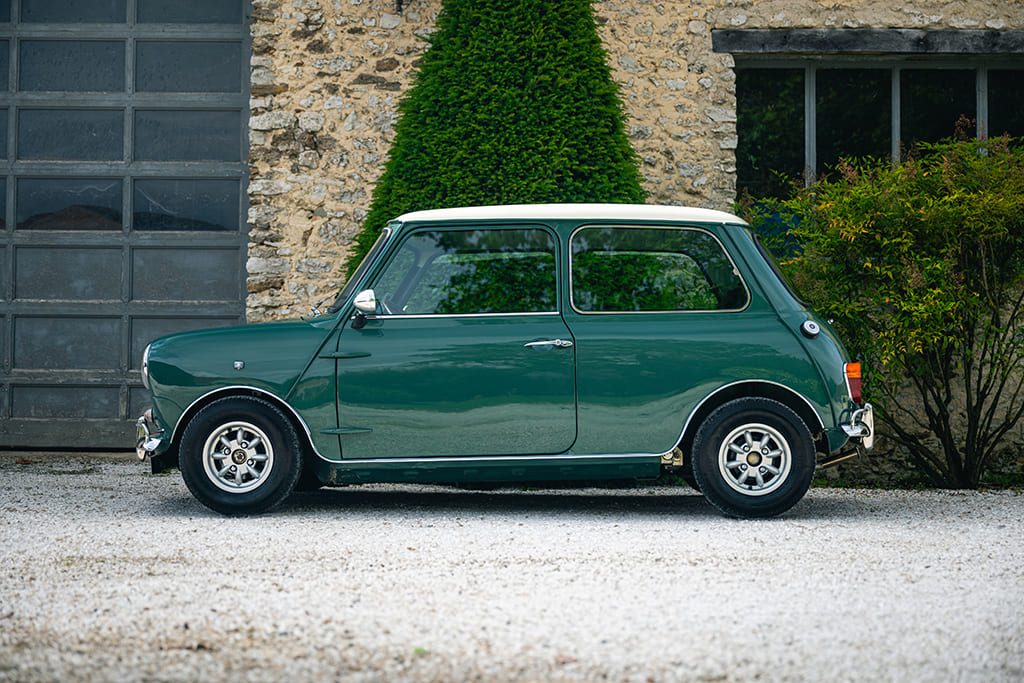 Mini MPI Replica Cooper S mk1 almond green 2000 for sale used My Mini Revolution Paris