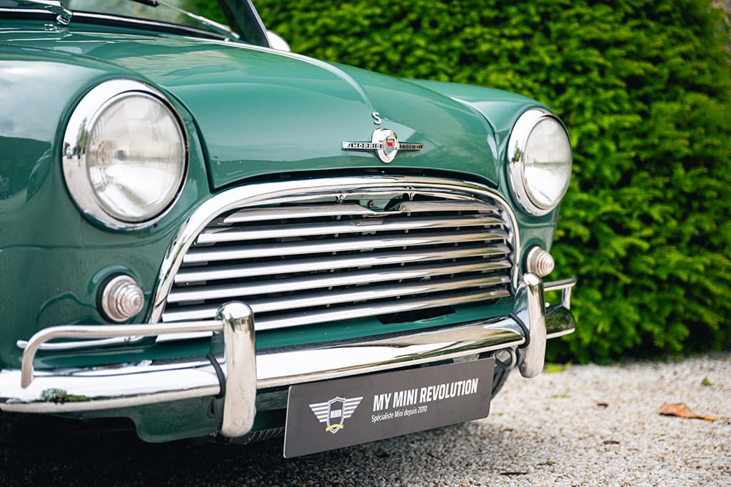 Mini MPI Replica Cooper S mk1 almond green 2000 for sale used My Mini Revolution Paris