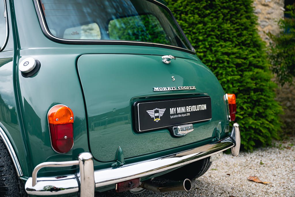 Mini MPI Replica Cooper S mk1 almond green 2000 for sale used My Mini Revolution Paris
