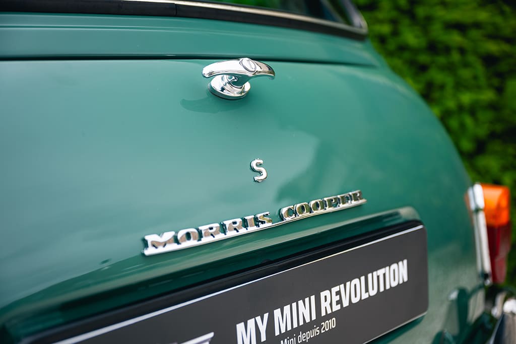 Mini MPI Replica Cooper S mk1 almond green 2000 for sale used My Mini Revolution Paris