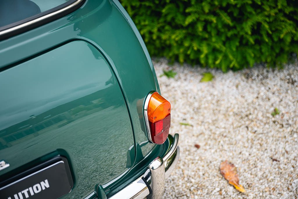 Mini MPI Replica Cooper S mk1 almond green 2000 for sale used My Mini Revolution Paris