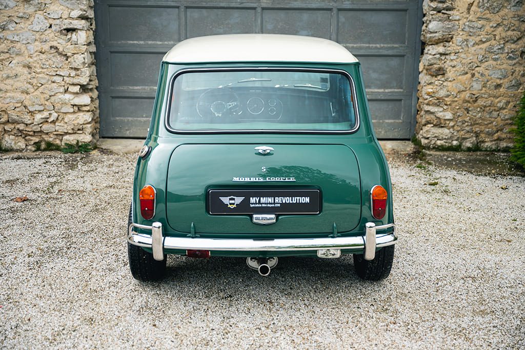 Mini MPI Replica Cooper S mk1 almond green 2000 for sale used My Mini Revolution Paris