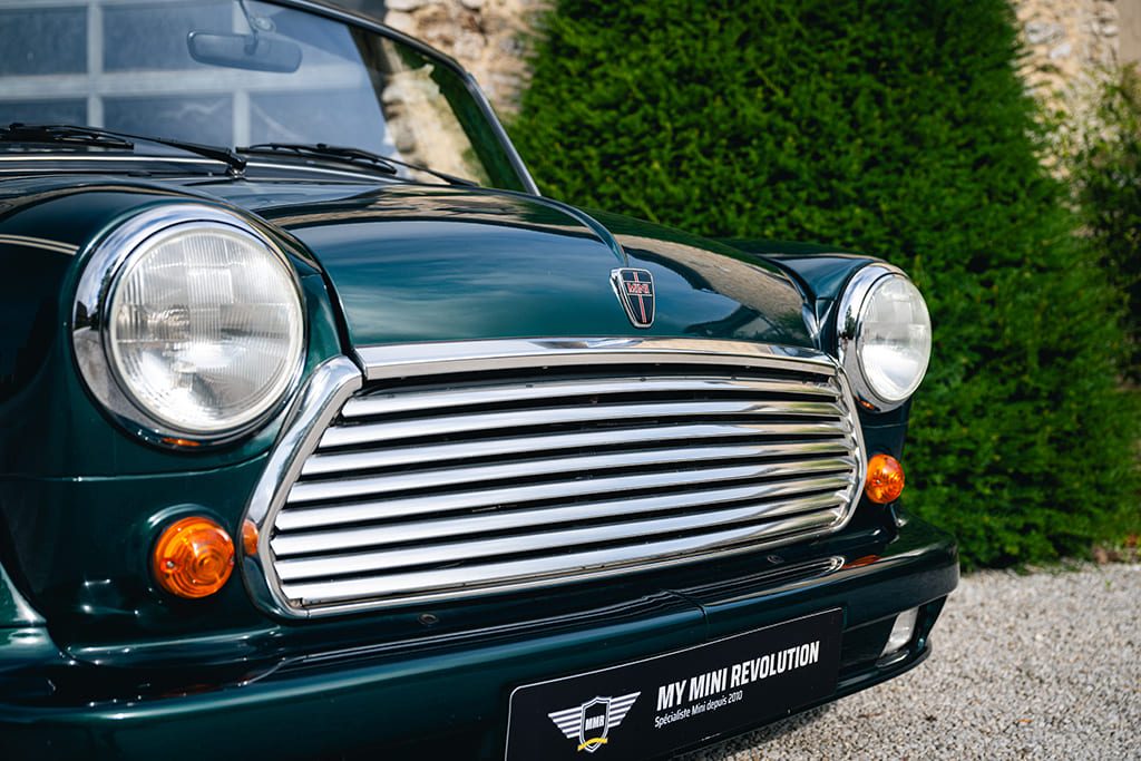 Mini Rover Cabriolet factory British Racing Green green mk2 1996 My Mini Revolution used car for sale Paris