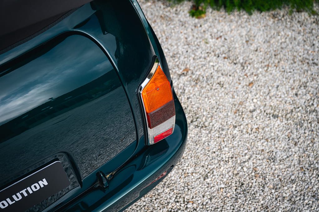Mini Rover Cabriolet factory British Racing Green green mk2 1996 My Mini Revolution used car for sale Paris
