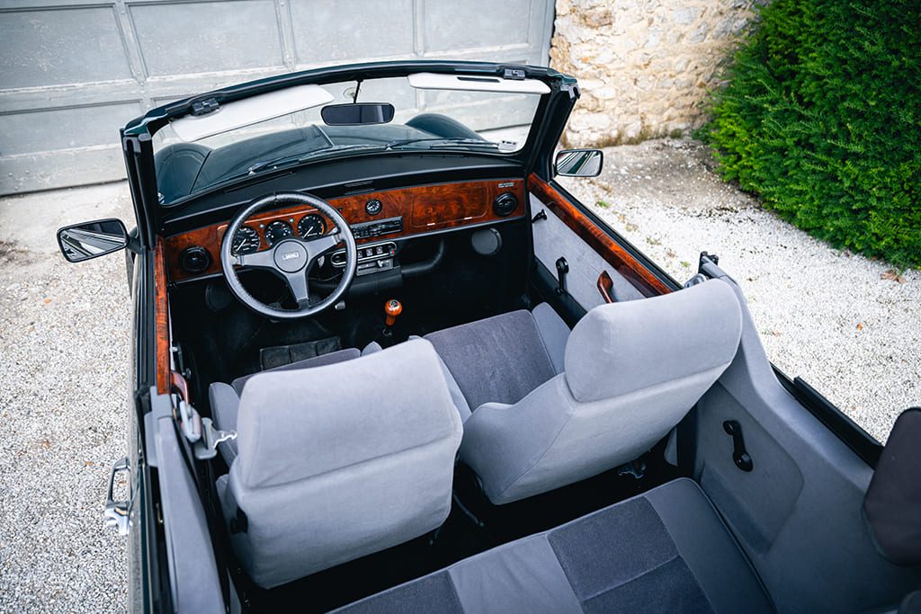 Mini Rover Cabriolet factory British Racing Green green mk2 1996 My Mini Revolution used car for sale Paris