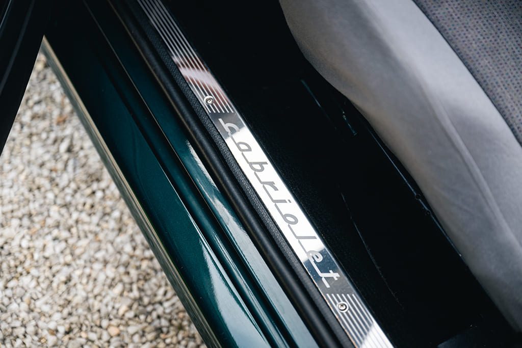 Mini Rover Cabriolet factory British Racing Green green mk2 1996 My Mini Revolution used car for sale Paris