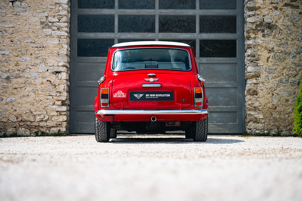 Rover Mini Cooper 1.3i Monte Carlo 1994 Flame Red red Special Edition for sale used My Mini Revolution Paris