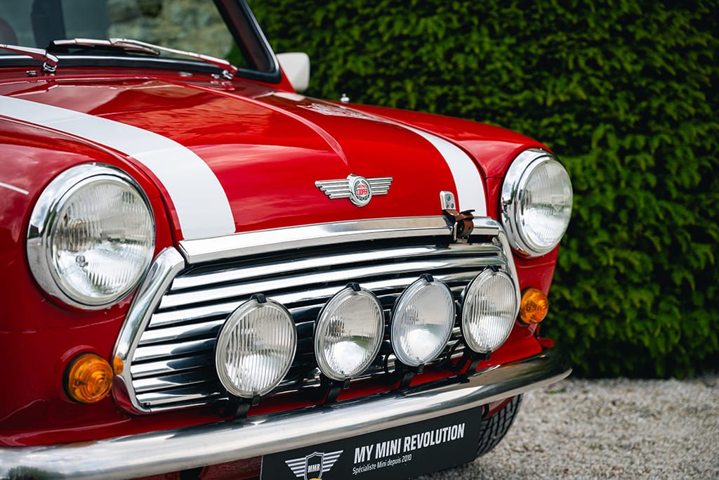 Rover Mini Cooper 1.3i Monte Carlo 1994 Flame Red red Special Edition for sale used My Mini Revolution Paris